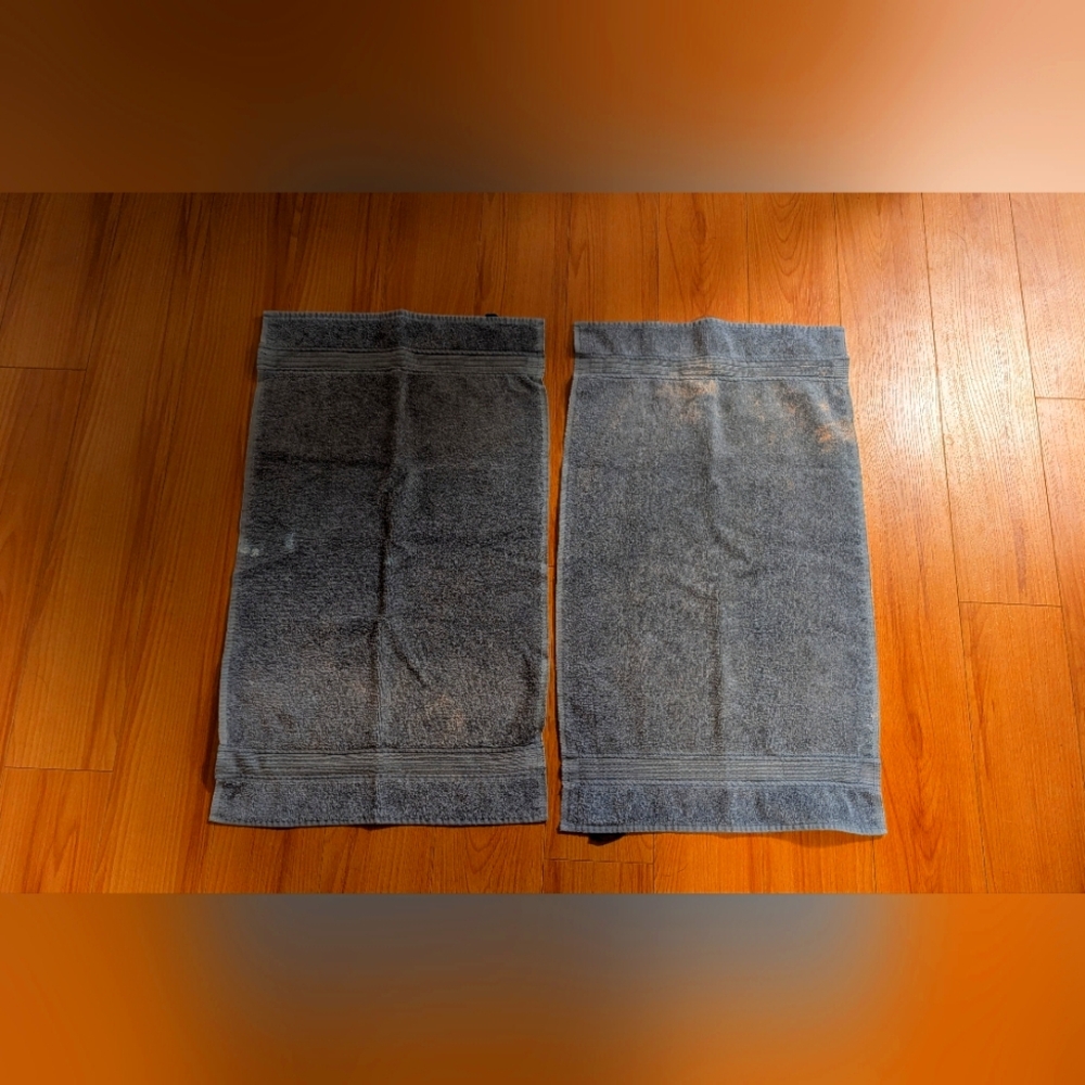 Two Blue Handles Towels